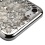 Electroplated Silver Sunflower (Transparent Clear) Diamante Candy Skin Cover