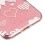 Hearts/Pink Glitter Transparent Clear Gummy Cover