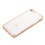 Highly Transparent Clear/Transparent Rose Gold Sturdy Gummy Cover