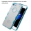 MyBat Gummy Cover - Glassy Transparent Clear / Transparent Baby Blue