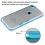 MyBat Gummy Cover - Glassy Transparent Clear / Transparent Baby Blue