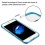 MyBat Gummy Cover - Glassy Transparent Clear / Transparent Baby Blue