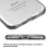 Glassy Transparent Clear/Transparent Gray Gummy Cover