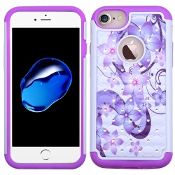 Purple Hibiscus Flower Romance/Electric Purple  FullStar Protector Cover