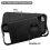 Asmyna Brushed Hybrid Protector Cover - Black / Black