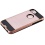 Asmyna Brushed Hybrid Protector Cover - Rose Gold / Black