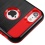 Black/Red Brushed Hybrid Protector Cover