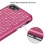 Hot Pink/Iron Gray Diamante FullStar Protector Cover