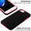 MyBat Fuse Series Case - Rubberized Black / Metallic Red