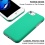 MyBat Fuse Series Case - Rubberized Teal Green / Metallic Silver