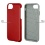 MyBat Fuse Series Case - Red Carbon Fiber Texture / Iron Gray