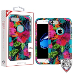 MyBat TUFF Series Case - Electric Hibiscus / Tropical Teal