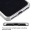 Metallic Silver/Transparent Clear TUFF Panoview Hybrid Protector Cover