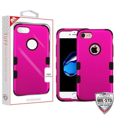 MyBat TUFF Series Case - Titanium Solid Hot Pink / Black