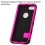 MyBat TUFF Series Case - Titanium Solid Hot Pink / Black