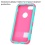 MyBat TUFF Series Case - Rubberized Teal Green / Electric Pink