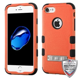 MyBat TUFF Series Case (with Stand) - Natural Orange / Black