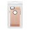 Rose Gold Leather Texture/Black Hybrid Protector Cover