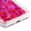 Hearts & Magenta Quicksand Glitter Hybrid Protector Cover