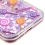 Lollipop & Purple Quicksand (Hearts) Glitter Hybrid Protector Cover