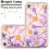 Lollipop & Purple Quicksand (Hearts) Glitter Hybrid Protector Cover