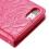 Hot Pink Rose Embossed MyJacket Wallet(GE042) -WP