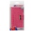 Hot Pink Crocodile-Embossed  MyJacket Wallet(PR204) -WP