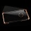 Asmyna Klarion Candy Skin Cover - Electroplating Rose Gold / Transparent Clear