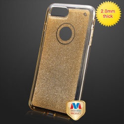 Transparent Gold Sheer Glitter Premium Candy Skin Cover