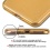 Transparent Gold Sheer Glitter Premium Candy Skin Cover