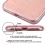 Glassy Transparent Rose Gold SPOTS Candy Skin Cover