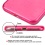 Plus Glassy Transparent Hot Pink SPOTS Candy Skin Cover