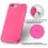 Plus Glassy Transparent Hot Pink SPOTS Candy Skin Cover