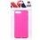 Plus Glassy Transparent Hot Pink SPOTS Candy Skin Cover