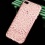 Transparent Rose Gold Diamond Candy Skin Cover