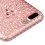 Transparent Rose Gold Diamond Candy Skin Cover