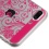 Hot Pink four-leaf Clover Candy Skin Cover