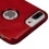 Red Electroplating & Red Leather Backing Candy Skin Cover