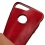 Red Electroplating & Red Leather Backing Candy Skin Cover