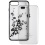 Black Glassy Spring Flowers SPOTS Electroplated Premium Candy Skin Cover