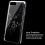 Black Glassy Spring Flowers SPOTS Electroplated Premium Candy Skin Cover