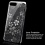 Black Glassy Hibiscus Flower SPOTS Electroplated Premium Candy Skin Cover