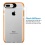 Transparent Clear/Orange Bumper Sturdy Candy Skin Cover