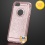 Transparent Rose Gold Sheer Glitter Premium Candy Skin Cover