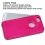 Transparent Hot Pink Sheer Glitter Premium Candy Skin Cover