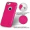 Transparent Hot Pink Sheer Glitter Premium Candy Skin Cover