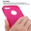 Transparent Hot Pink Sheer Glitter Premium Candy Skin Cover