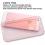 MyBat SPOTS Candy Skin Cover - Glassy Transparent Rose Gold