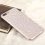 Geometric Lines/Silver Glitter Transparent Clear Gummy Cover