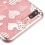 Hearts/Pink Glitter Transparent Clear Gummy Cover